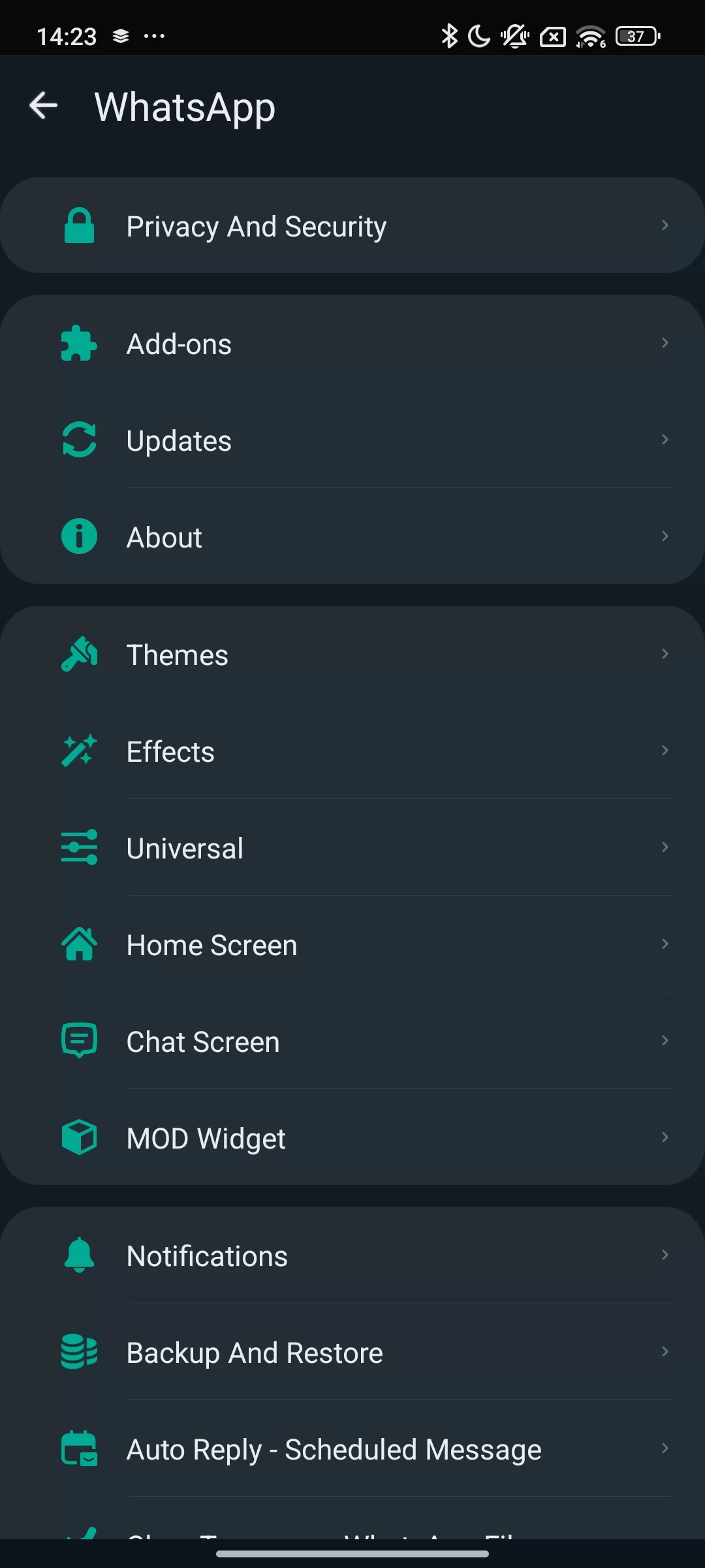 GB WhatsApp Android features overview